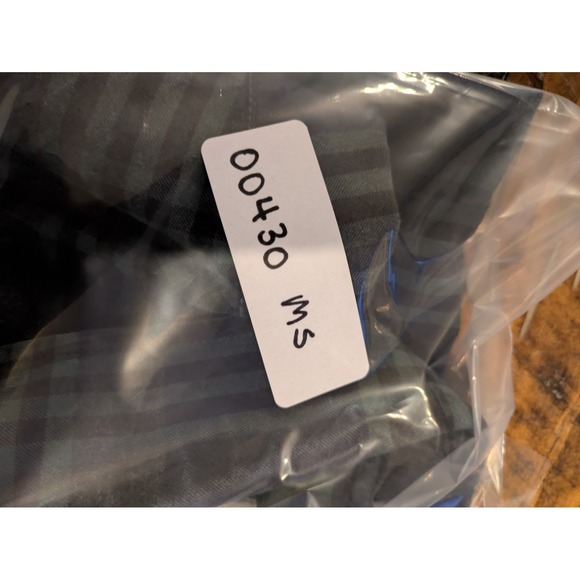 Orvis Shirt Men's Classic Collection Button Up Flannel Blue Plaid SZ M - Picture 10 of 10